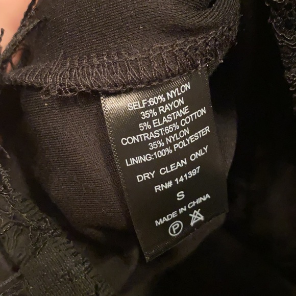 Brand New Astr the label black lace body con dress - Picture 7 of 7